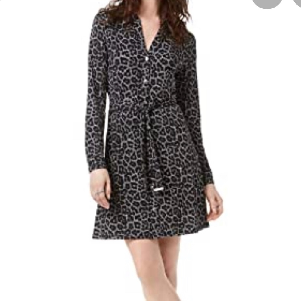 MICHAEL KORS LEOPARD DRESS NEVER WORN WITH TAGS
